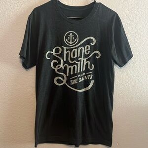 Shane smith and the saints band tee